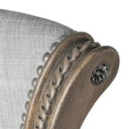 Drehbare Barhocker mit Stoffbezug