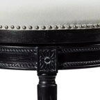 Drehbare Barhocker mit Stoffbezug