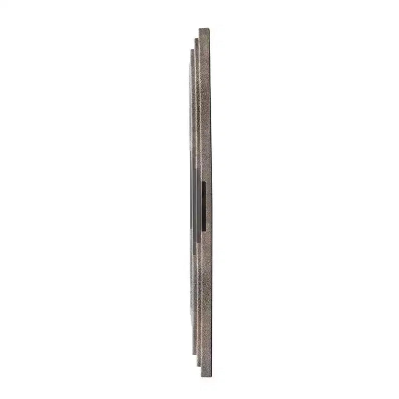 Specchio decorativo con cornice grigia da 28
