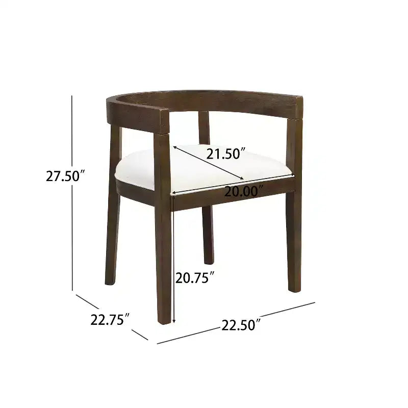 Set da pranzo moderno di 7 pezzi in gomma rivestito