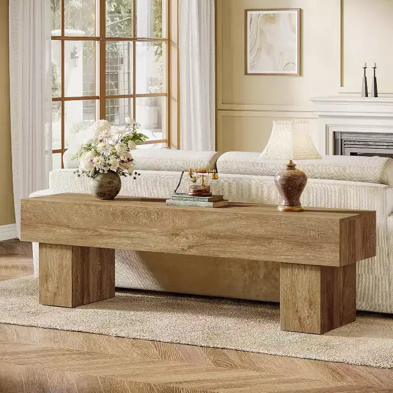 63-Zoll-TV-Schrank, Entertainment-Center und niedriger Konsolentisch im Landhausstil für 55/60/65-Zoll-Fernseher, Wohnzimmer
