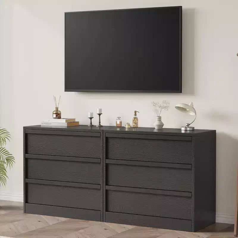 Comodino con 4 cassetti, tavolino da letto alto 39 pollici con ampio spazio, organizer stretto antiribaltamento per camera da letto, soggiorno e ingresso