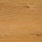 Tavolo da pranzo ovale in rovere bianco/nero con gambe oblique, 6 posti a sedere