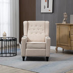 Poltrona reclinabile singola – Grigio chiaro / Blu marino / Kaki