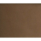 Reclinabile a dondolo singolo con rivestimento in pelle pieno fiore Safari, colore Whiskey/Latte, reclinazione elettrica