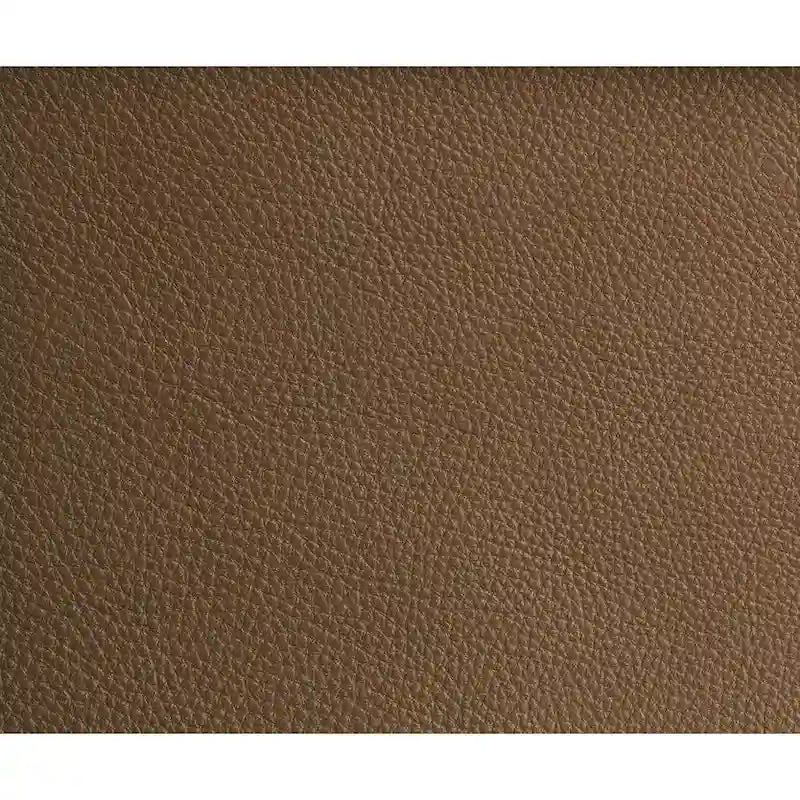 Reclinabile a dondolo singolo con rivestimento in pelle pieno fiore Safari, colore Whiskey/Latte, reclinazione elettrica