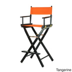 Sedia da regista pieghevole, vari colori, 1 persona, struttura in legno, altezza seduta 76 cm