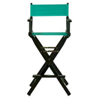 Sedia da regista pieghevole, vari colori, 1 persona, struttura in legno, altezza seduta 76 cm