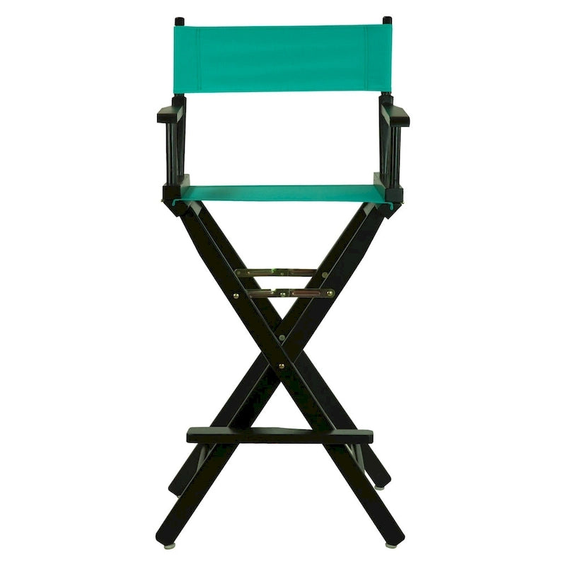 Sedia da regista pieghevole, vari colori, 1 persona, struttura in legno, altezza seduta 76 cm