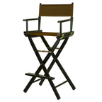 Sedia da regista pieghevole, vari colori, 1 persona, struttura in legno, altezza seduta 76 cm