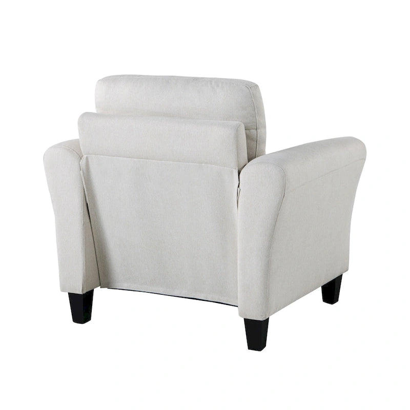 Poltrona d'accento in microfibra, monoposto – Grigio scuro / Caffè / Marrone / Ostrica / Blu
