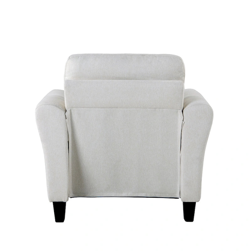 Poltrona d'accento in microfibra, monoposto – Grigio scuro / Caffè / Marrone / Ostrica / Blu