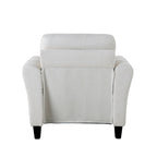 Poltrona d'accento in microfibra, monoposto – Grigio scuro / Caffè / Marrone / Ostrica / Blu