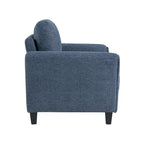 Poltrona d'accento in microfibra, monoposto – Grigio scuro / Caffè / Marrone / Ostrica / Blu