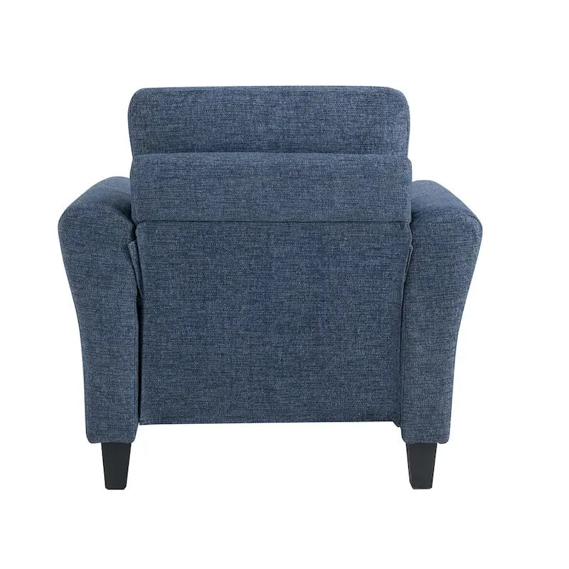 Poltrona d'accento in microfibra, monoposto – Grigio scuro / Caffè / Marrone / Ostrica / Blu