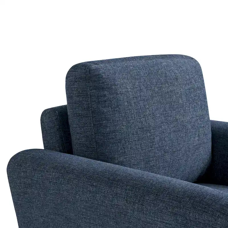 Poltrona d'accento in microfibra, monoposto – Grigio scuro / Caffè / Marrone / Ostrica / Blu
