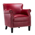 Poltrona Club in Similpelle, Posto Singolo | Rosso, Caramello, Verde acqua, Cammello, Blu navy, Carbone