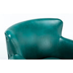 Poltrona Club in Similpelle, Posto Singolo | Rosso, Caramello, Verde acqua, Cammello, Blu navy, Carbone