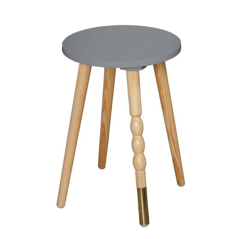 Scrivania e sgabello per bambini bianchi/verdi/grigio antracite, 1 persona