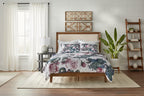 Simple Living Shaye Upholstered Queen Platform Bed