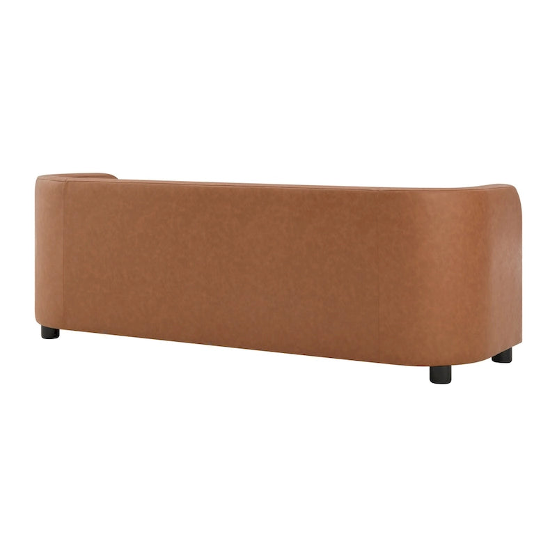 Panca Contenitore Imbottita Crema / Verde Acqua / Sidro, Tessuto e Ecopelle, 2 Posti