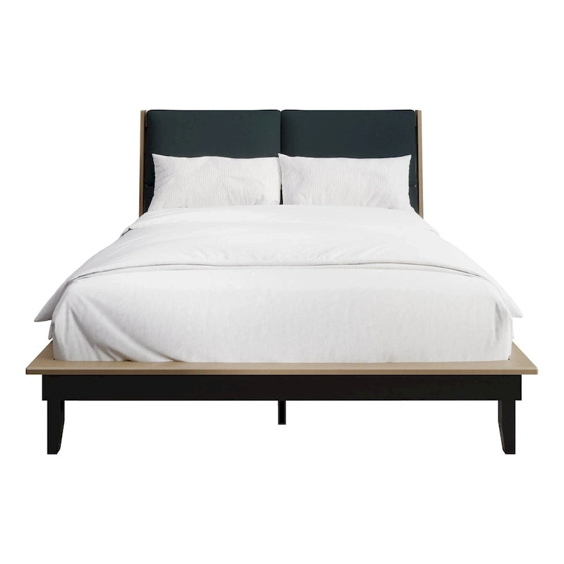 Set camera da letto in rovere antico anni '50, 4 pezzi – Matrimoniale a una piazza e mezza / Matrimoniale / Queen / King, per 1-2 persone