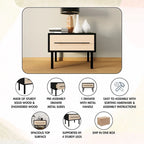 Set camera da letto in rovere antico anni '50, 4 pezzi – Matrimoniale a una piazza e mezza / Matrimoniale / Queen / King, per 1-2 persone