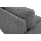 Set divano a 2 posti e divanetto imbottiti – Beige / Verde / Grigio / Arancione, Posti a sedere 2–3